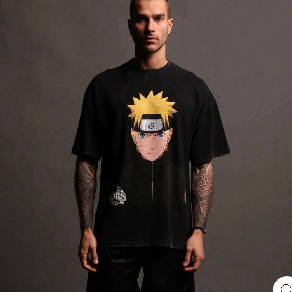 DARC SPORT X NARUTO “NARUTO UZUMAKI” BLACK SHIRT